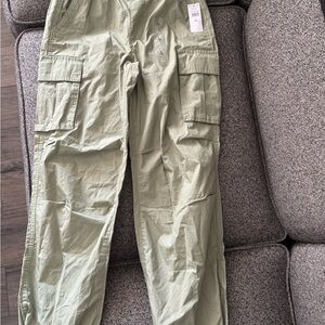 Boys Olive Cargo Pants